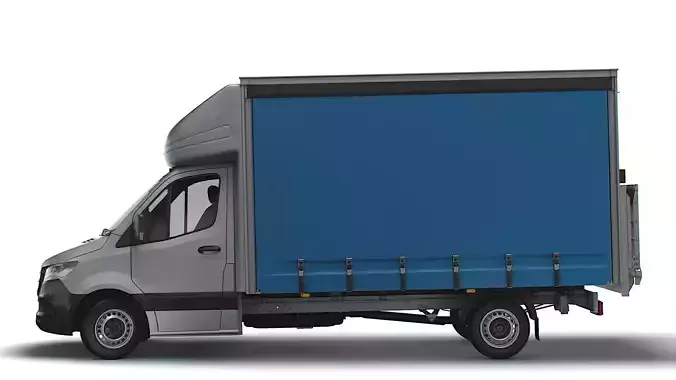 Mercedes Benz Sprinter Luton Curtainsider Tail Lift 2023