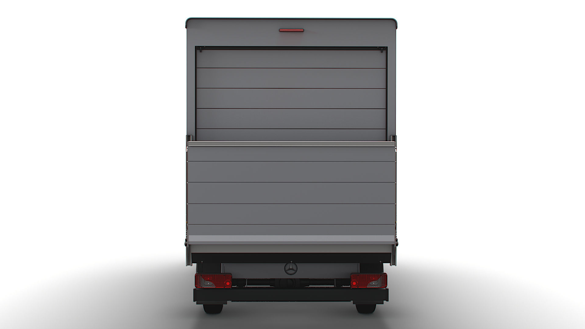 Mercedes Benz Sprinter Luton Tail Lift 2023 3D model_10