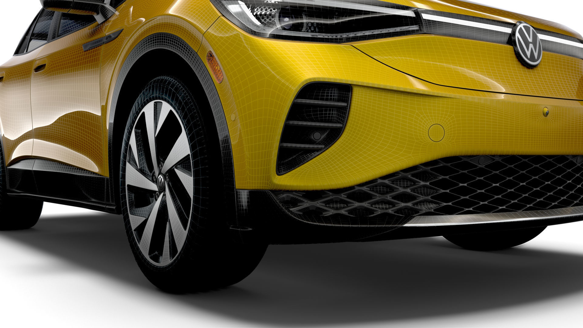 VW ID 4 Pro Splus US spec 2023 3D model_17
