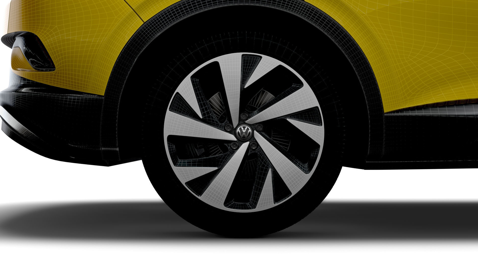 VW ID 4 Pro Splus US spec 2023 3D model_21
