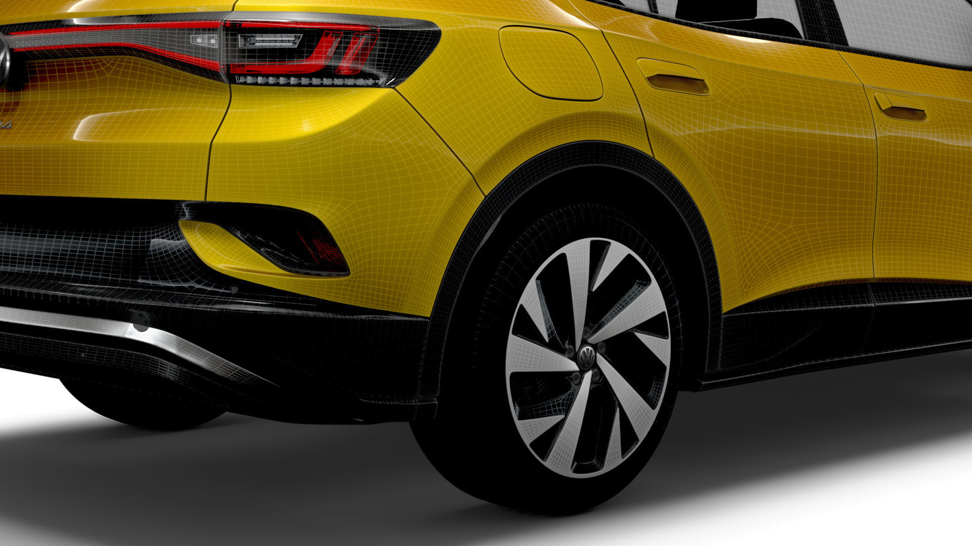 VW ID 4 Pro Splus US spec 2023 3D model_23