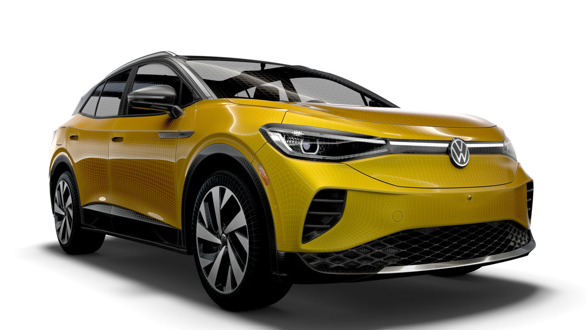 VW ID 4 Pro Splus US spec 2023 3D model_12