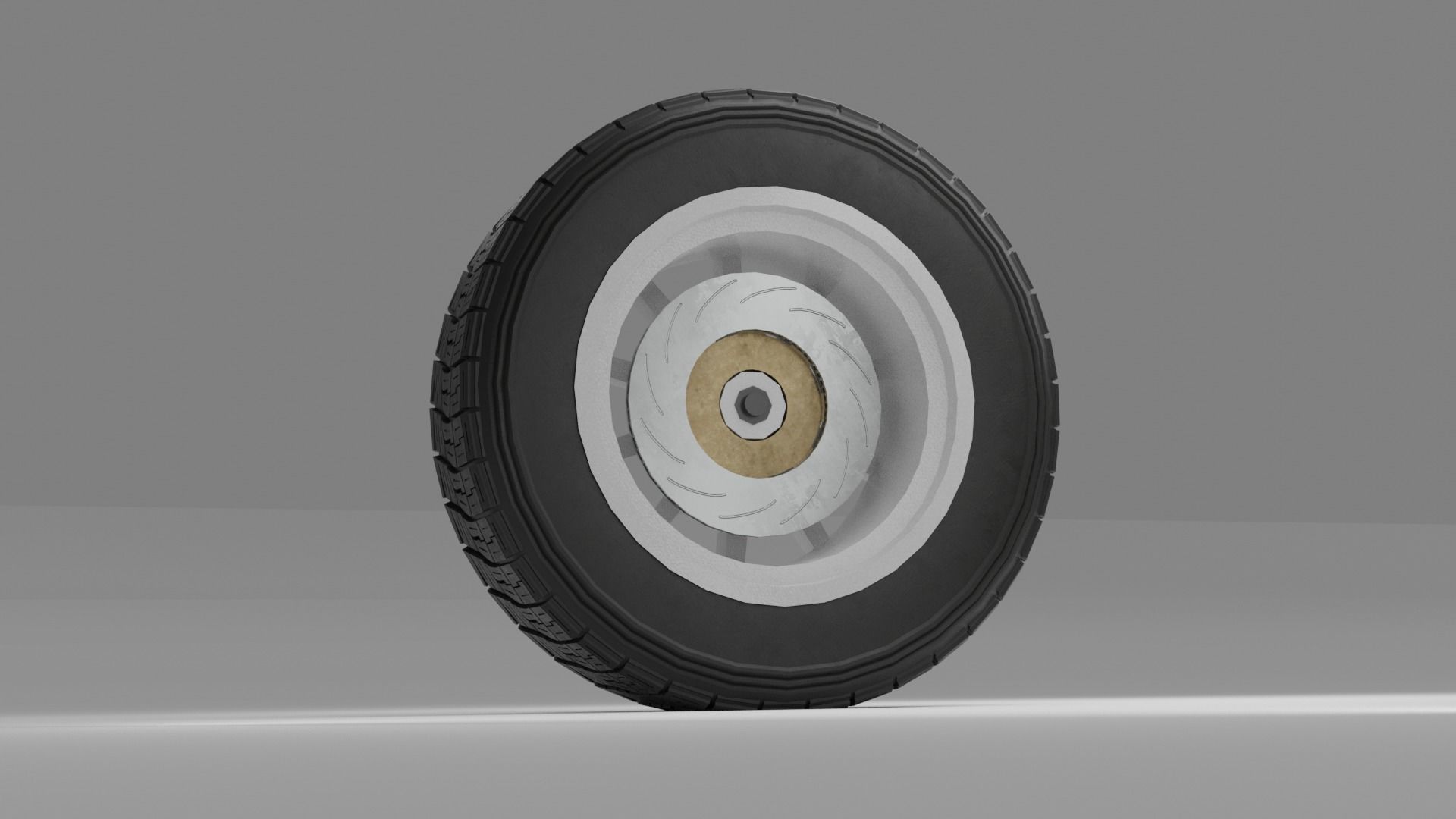 Rally Wheel 3D model PBR Low-poly 3D model_2