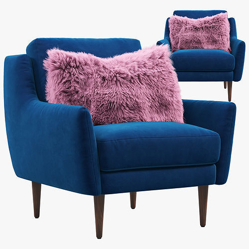 Joybird Bell Chair 3D model 2