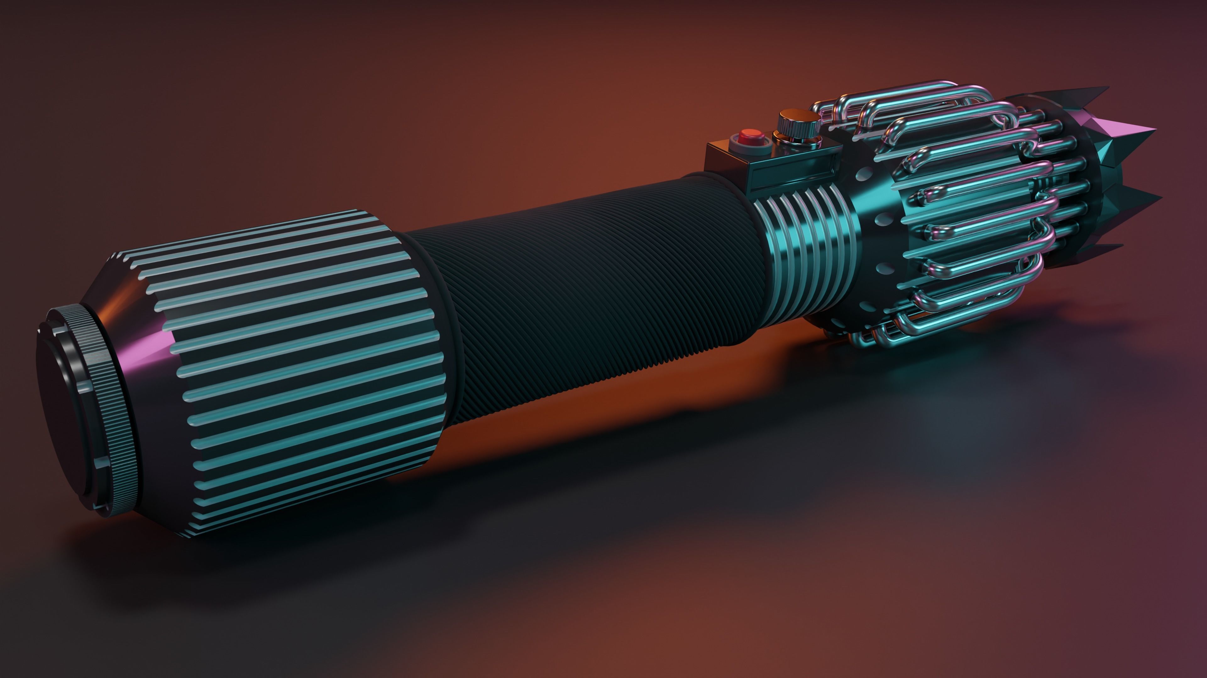 Lightsaber Sunray free 3D model | CGTrader