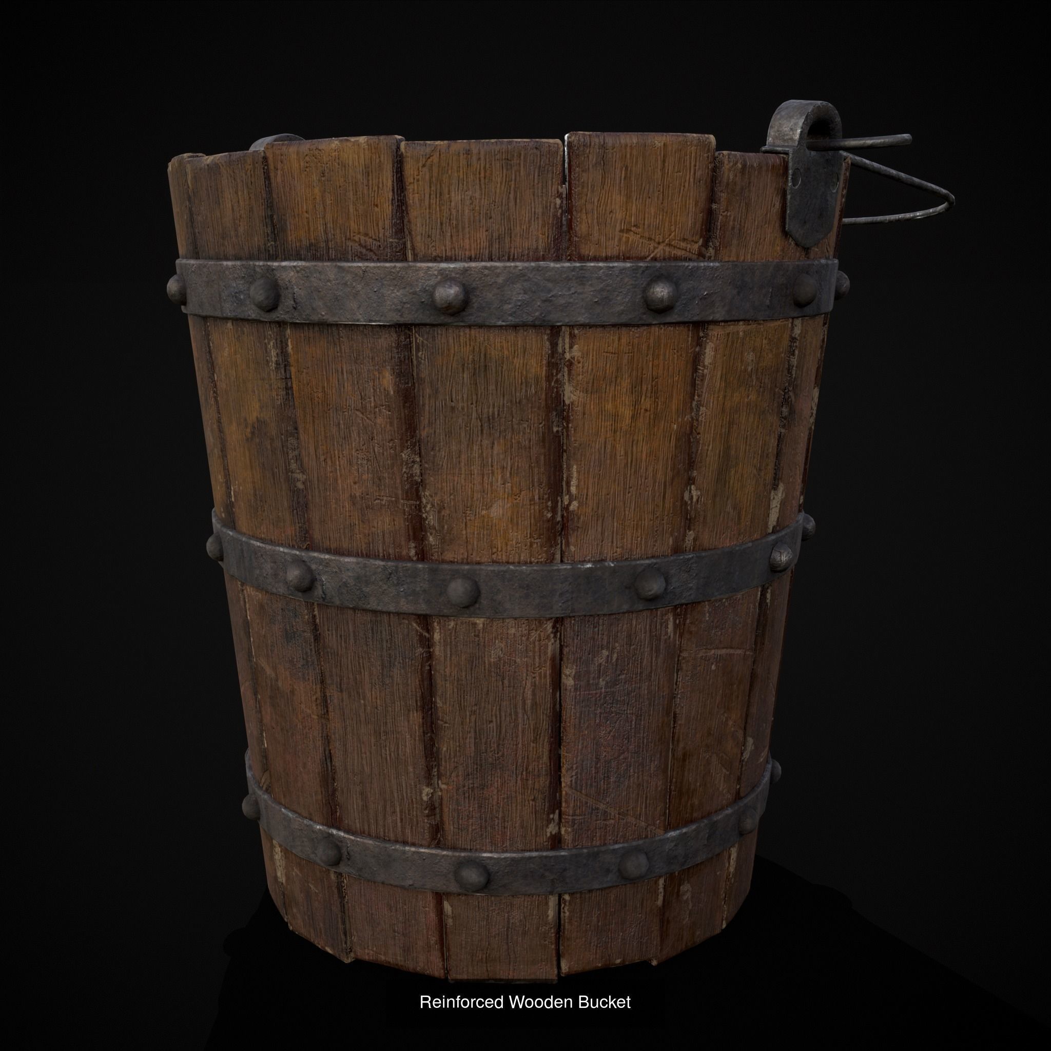 Bucket and Stand 3D Model Collection_5