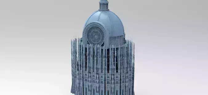 Ancient City Hyboria Tower Dome 3