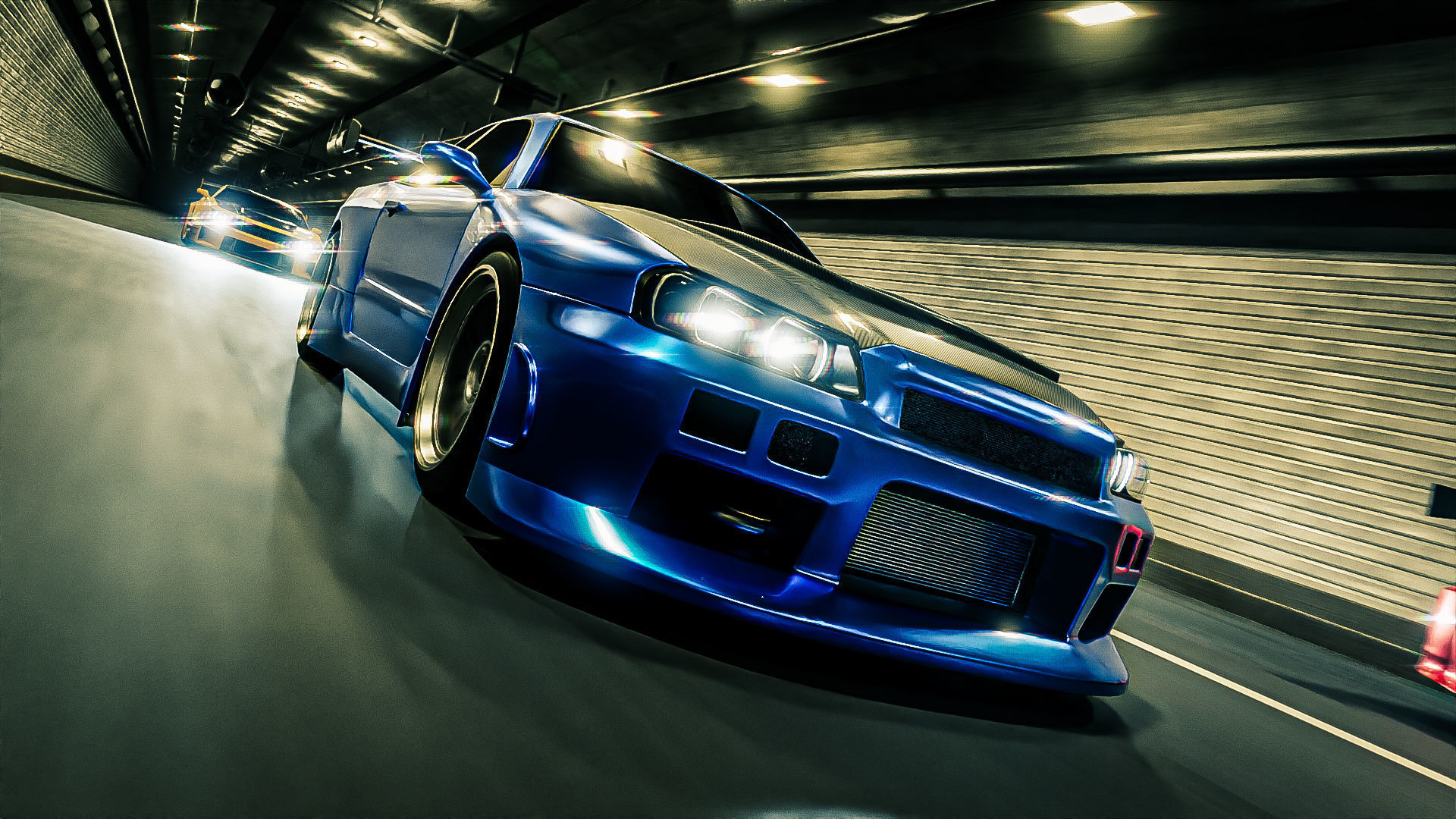 Nissan Skyline GT-R R34 3D model_1