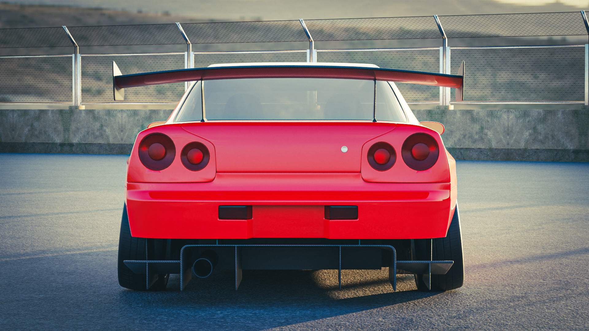 Nissan Skyline GT-R R34 3D model_8