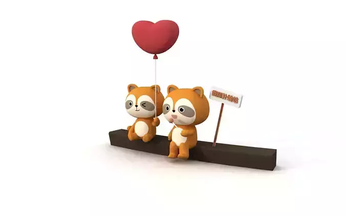 Kids outdoor commercial play structure 3D model 3D model