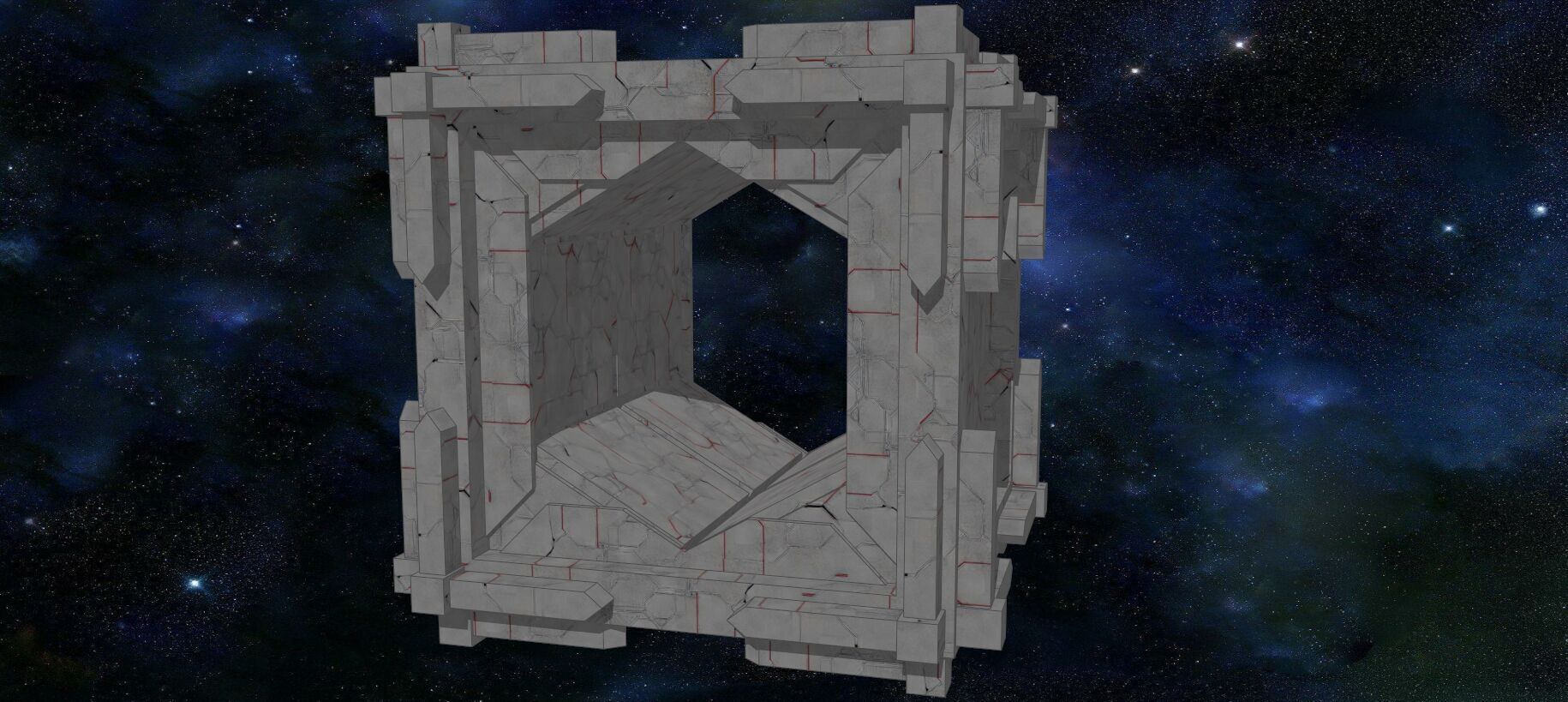 20 Seamless Sci-fi Panels - Light Lines Texture_25