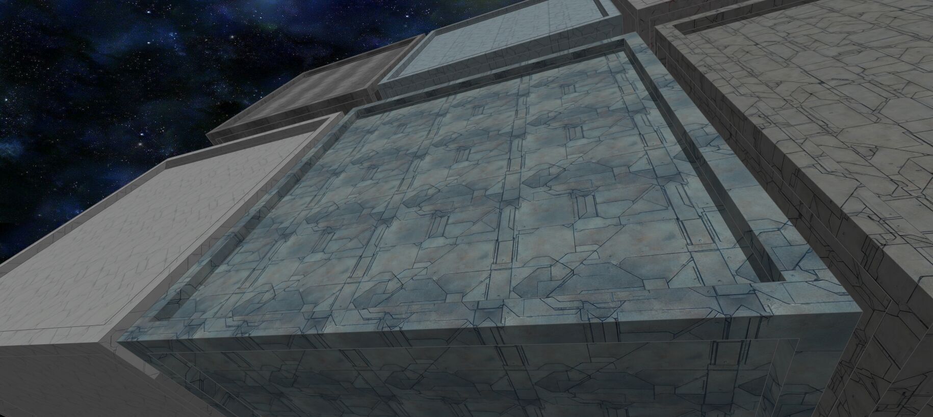 20 Seamless Sci-fi Panels - Light Lines Texture_9