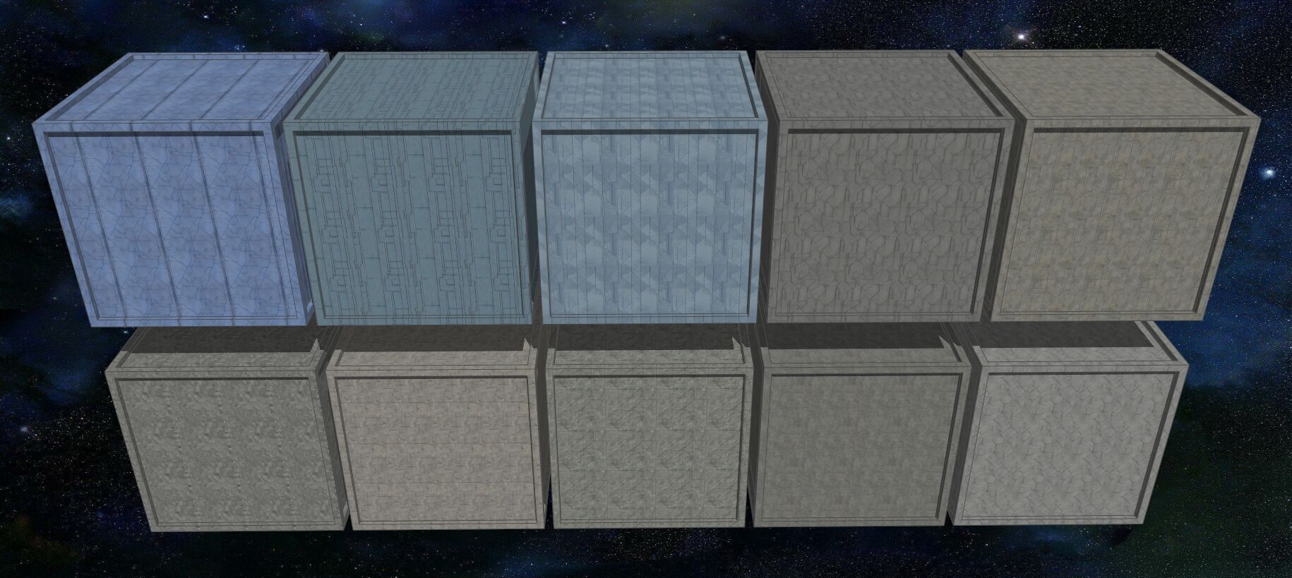 20 Seamless Sci-fi Panels - Light Lines Texture_2