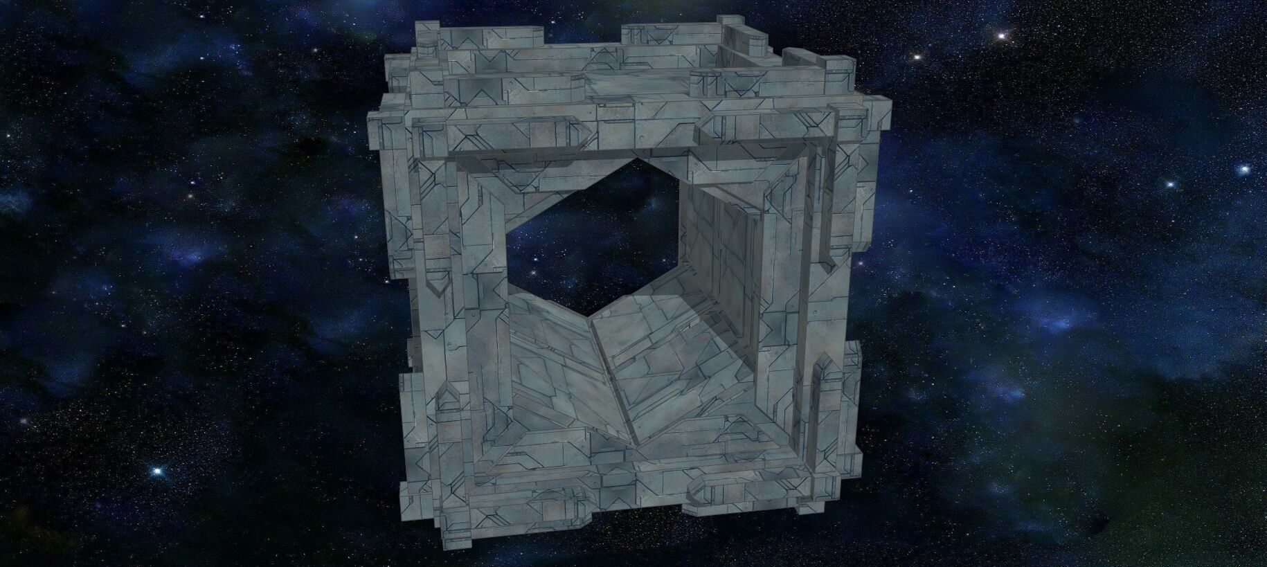 20 Seamless Sci-fi Panels - Light Lines Texture_29