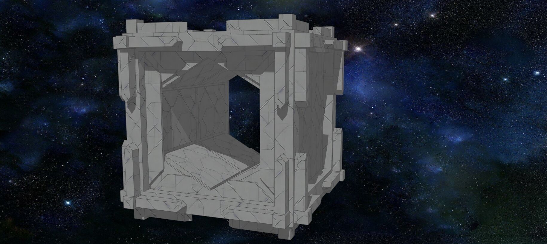 20 Seamless Sci-fi Panels - Light Lines Texture_28