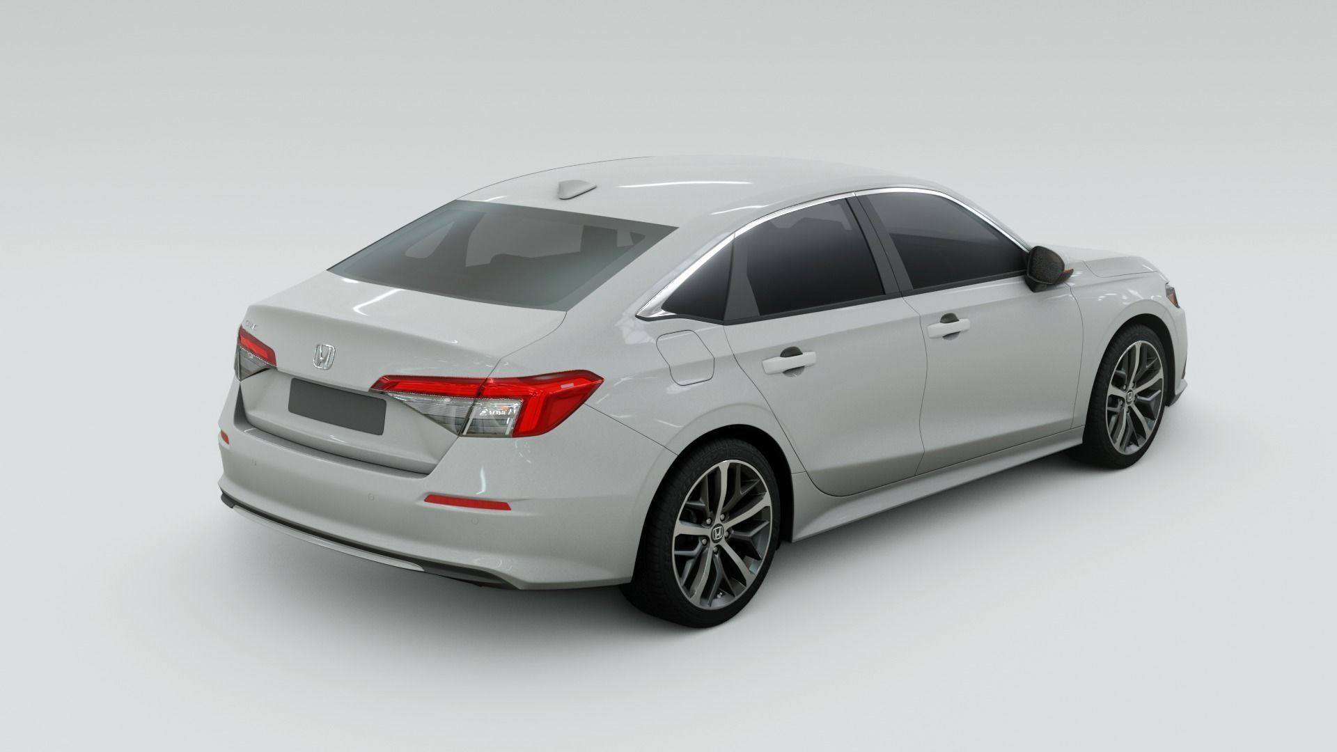 Honda Civic 2022 3D model_2