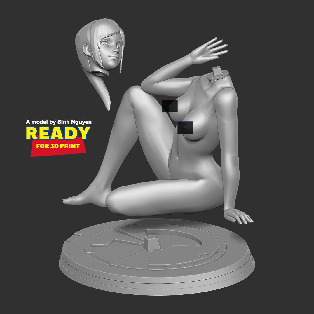 Thinking of you 3D print model_2