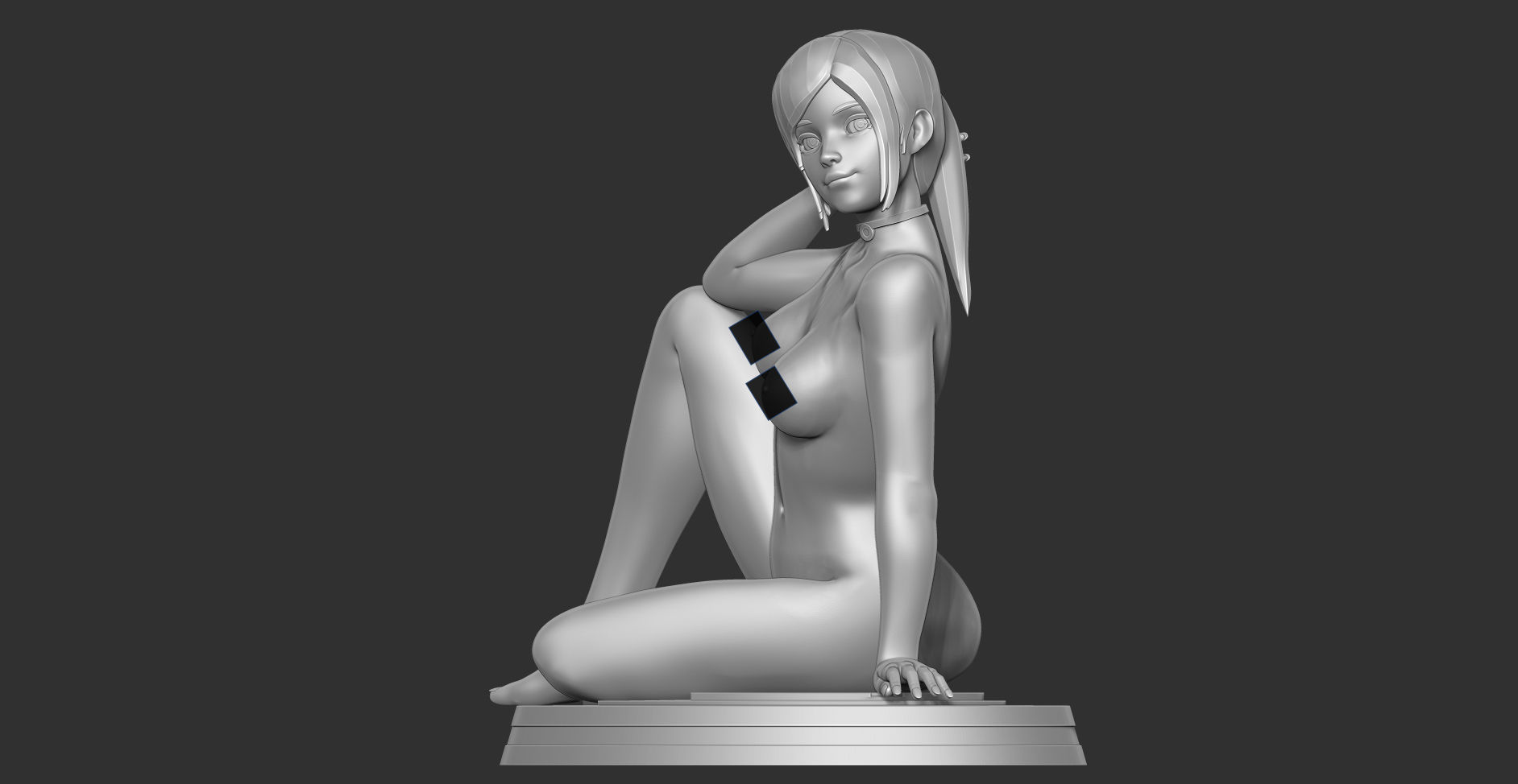 Thinking of you 3D print model_12