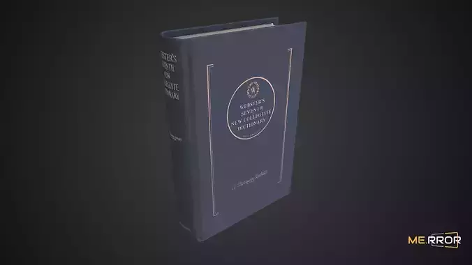 Game Ready Book 6 Low-poly 3D model