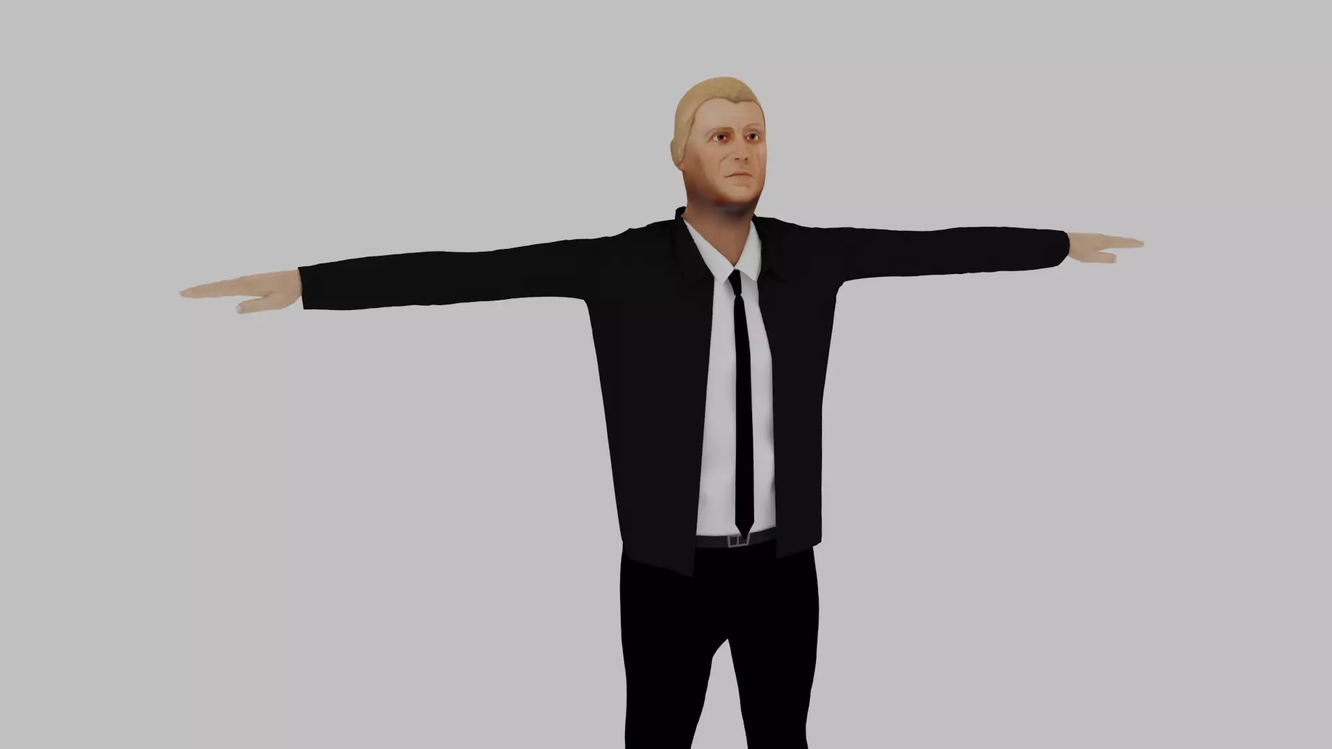 Andrew Jackson Low-poly 3D model_0