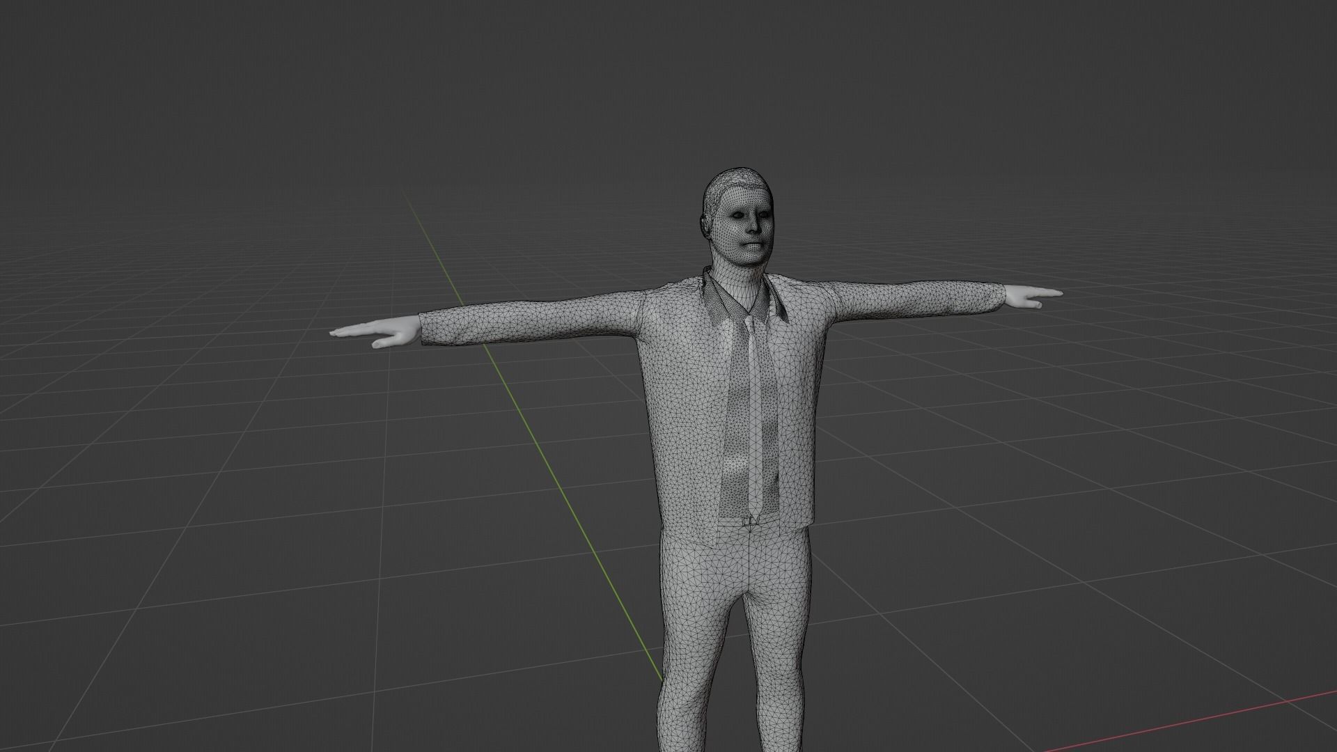 Andrew Jackson Low-poly 3D model_7