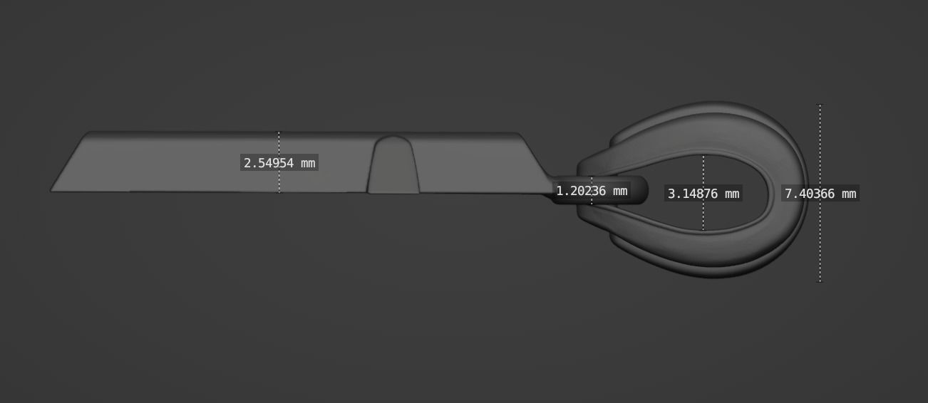 Cross Pendant 3D print model_5