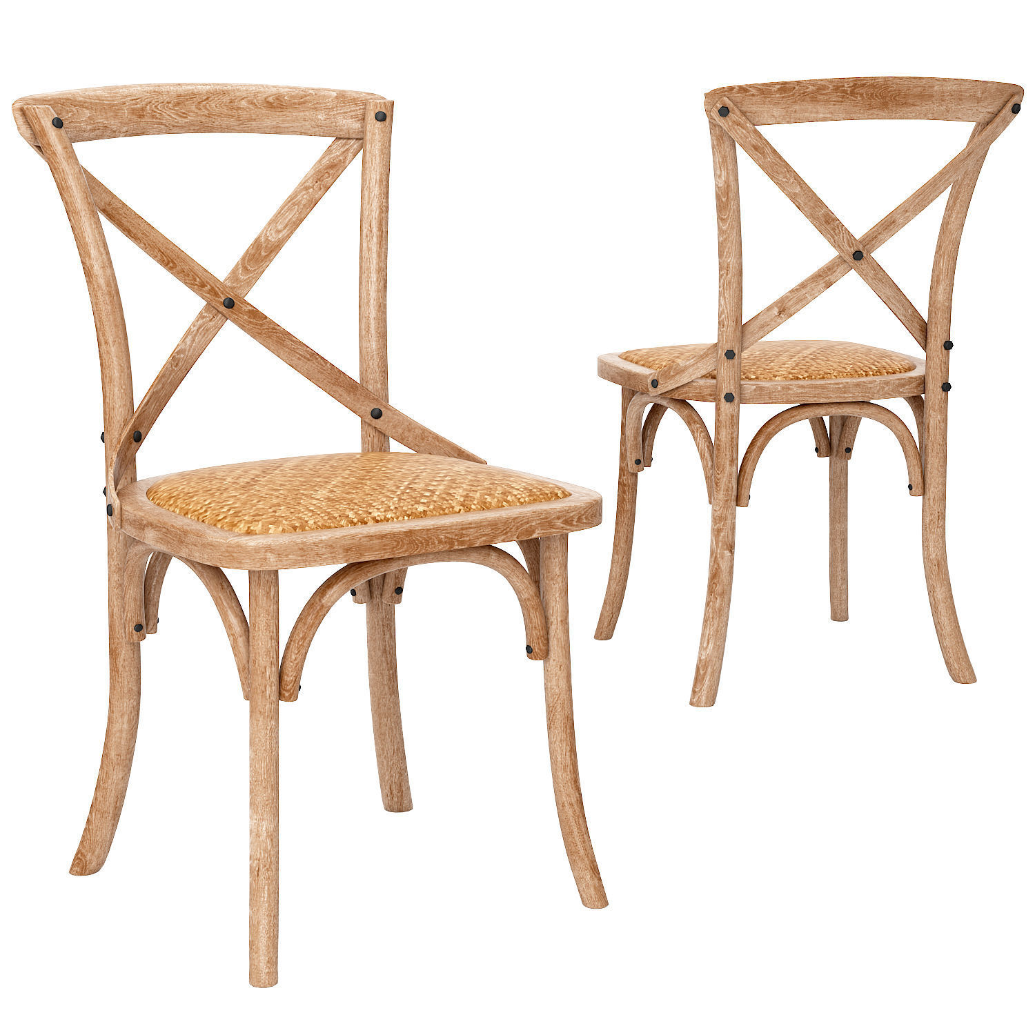 Dining set 10 3D model_3