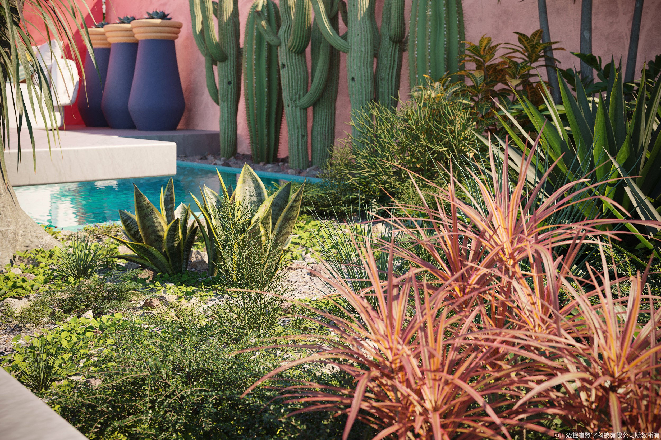 Maxtree Plant Models Vol 75 - Mesh 3D model_2