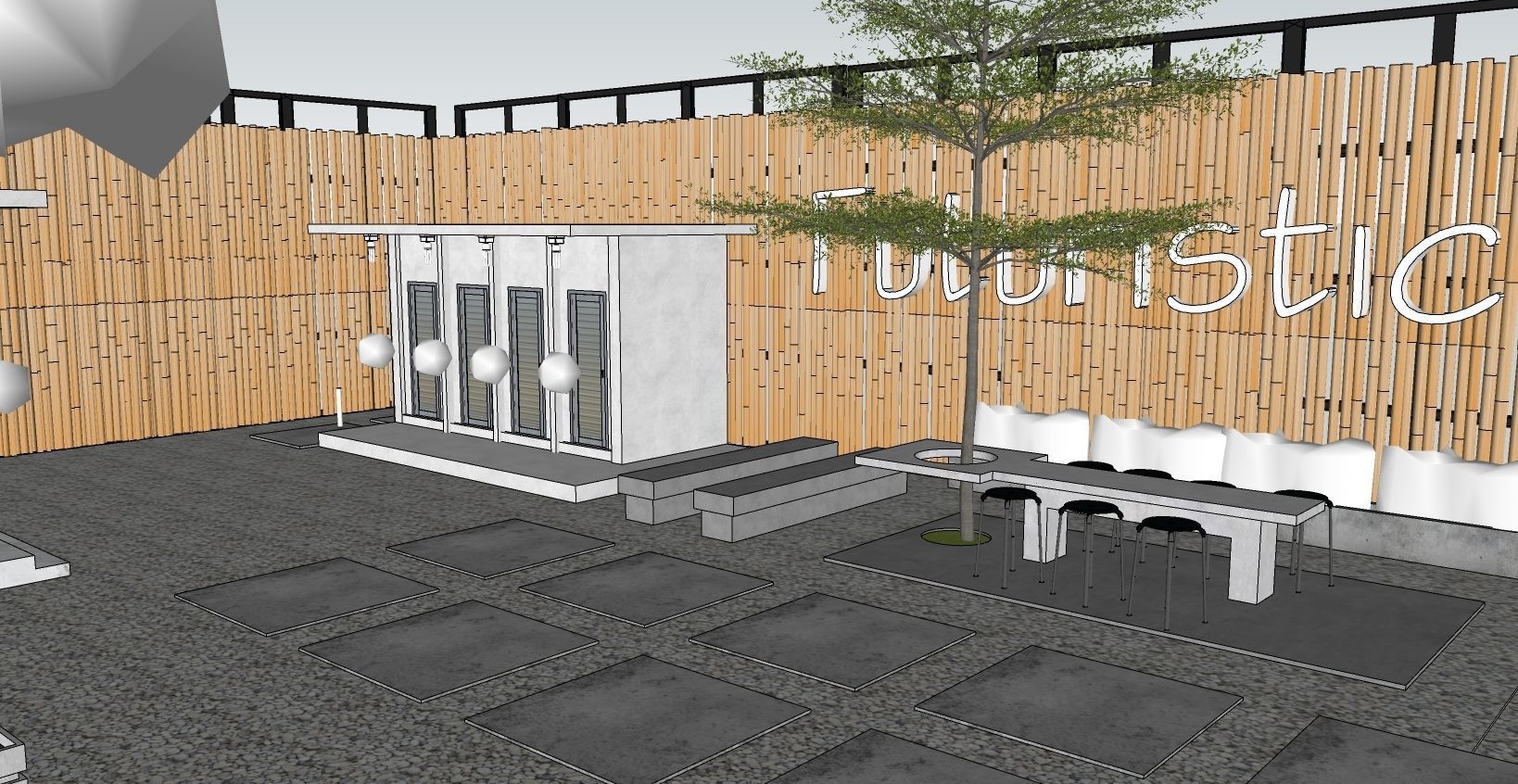 Coffee Shop 3d Design  3D model_70