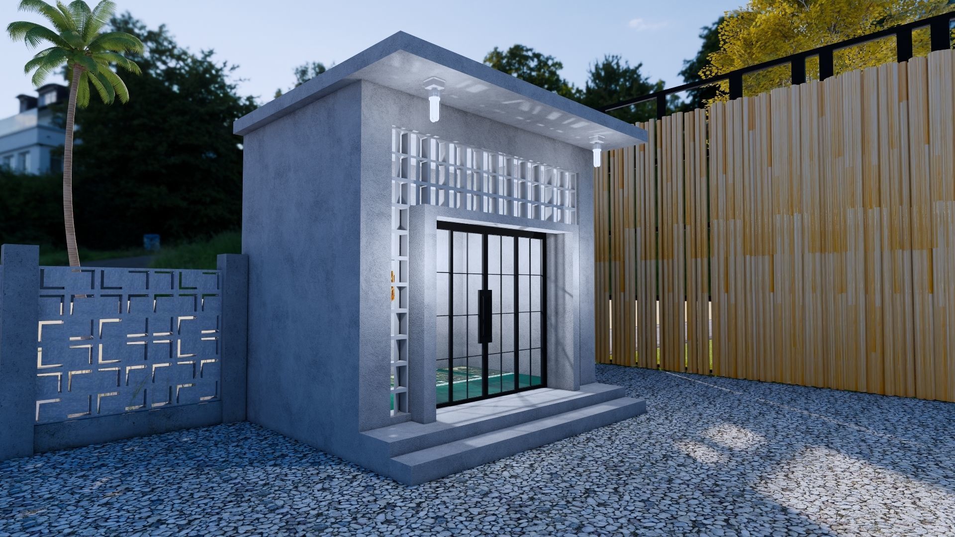 Coffee Shop 3d Design  3D model_11