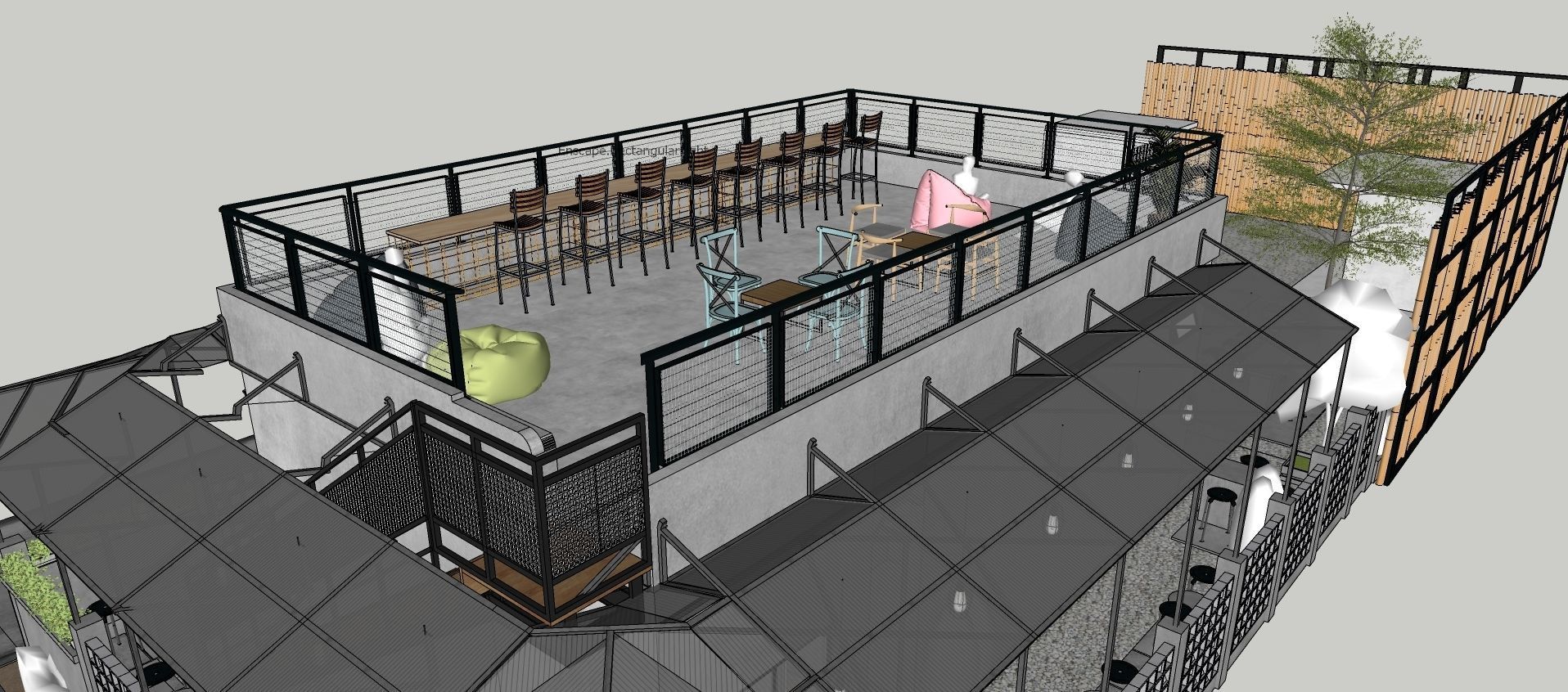 Coffee Shop 3d Design  3D model_73