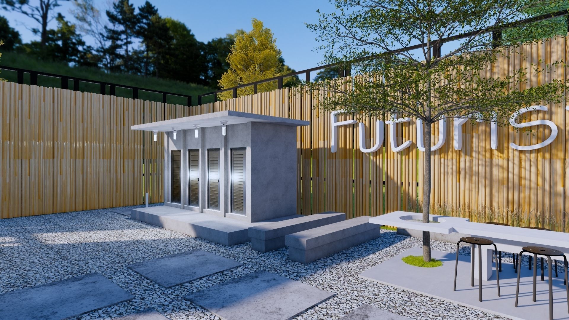 Coffee Shop 3d Design  3D model_10