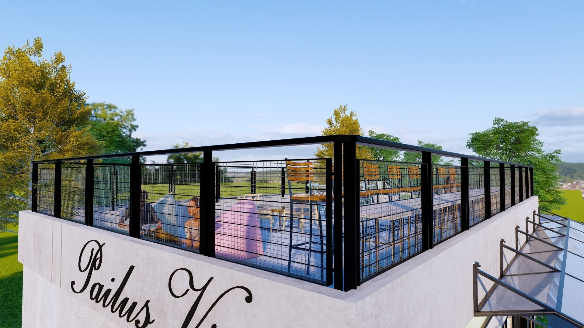 Coffee Shop 3d Design  3D model_40