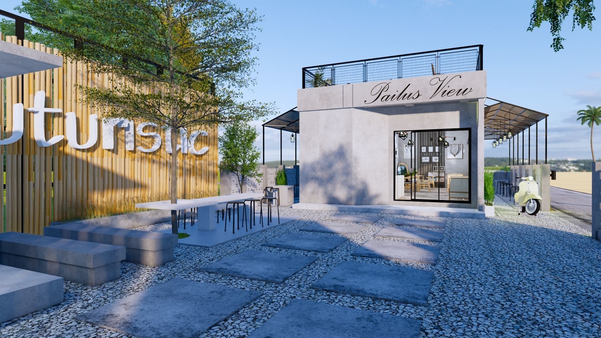 Coffee Shop 3d Design  3D model_14