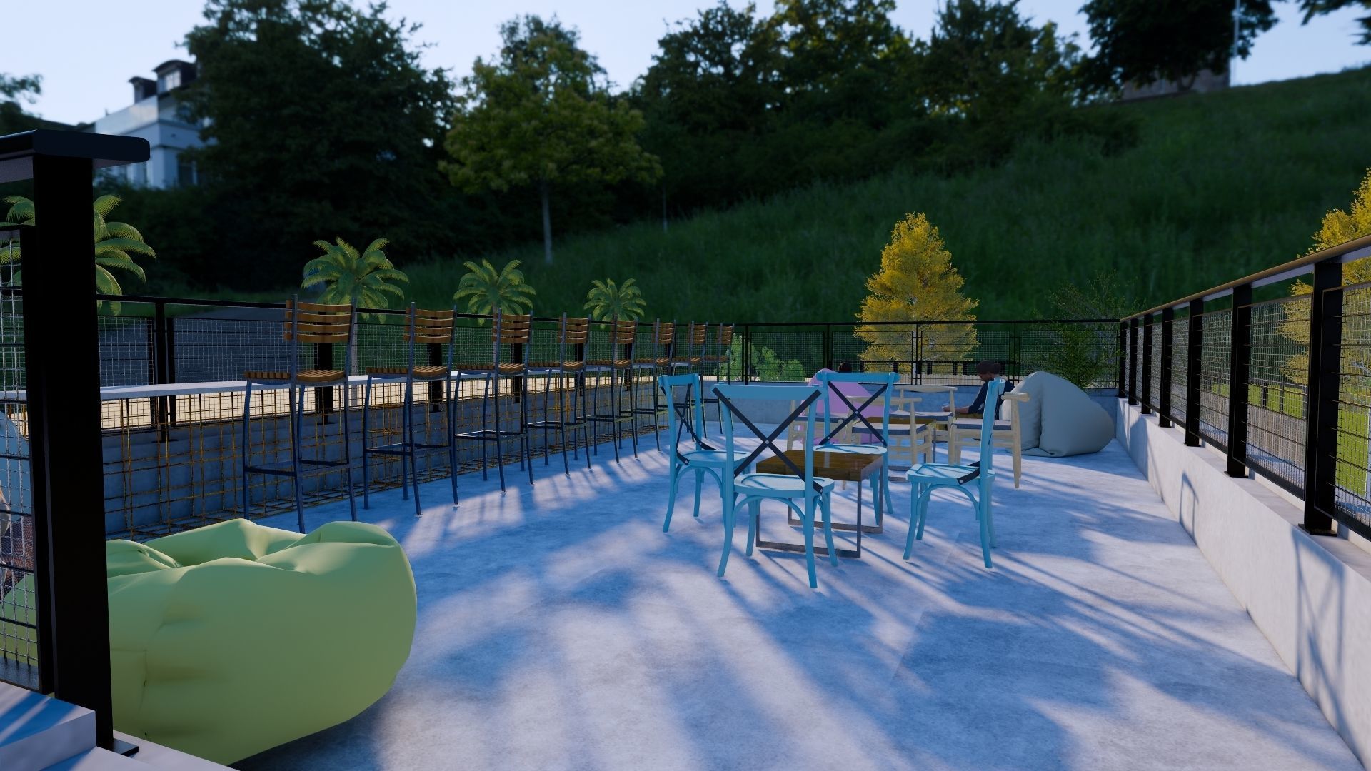 Coffee Shop 3d Design  3D model_48