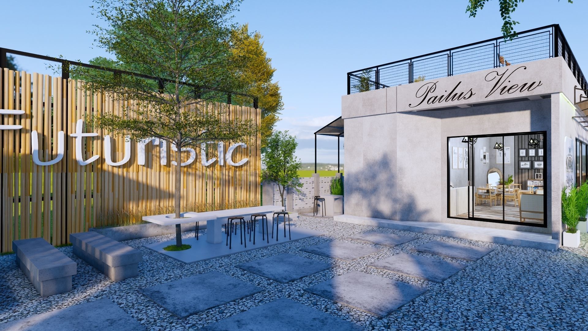 Coffee Shop 3d Design  3D model_18