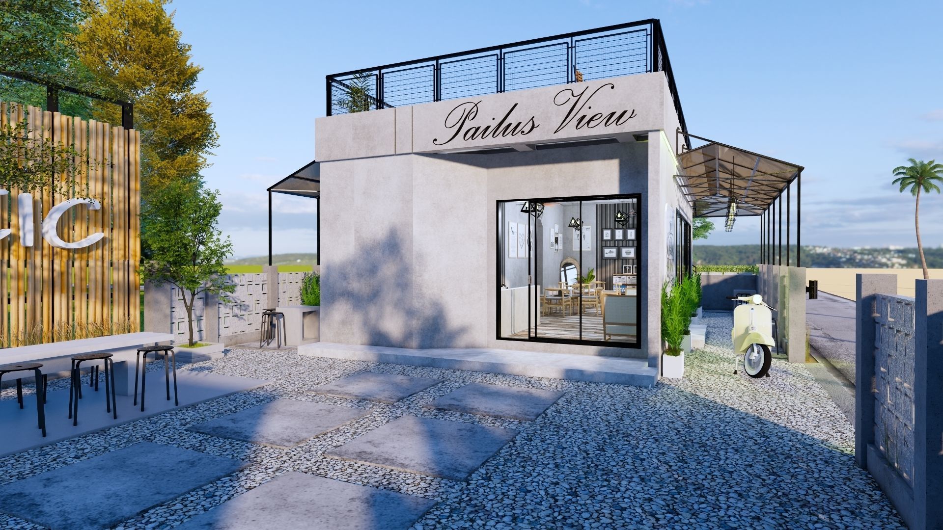 Coffee Shop 3d Design  3D model_16