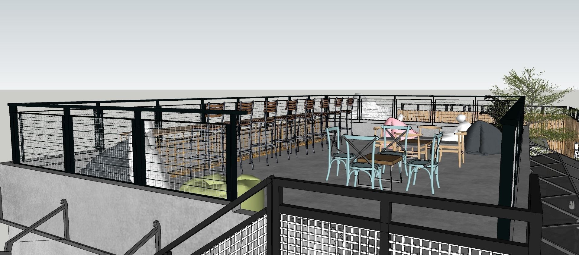 Coffee Shop 3d Design  3D model_76