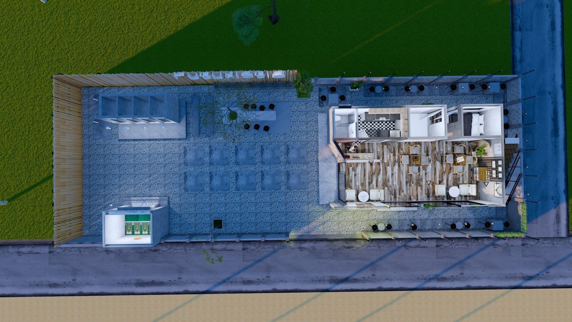 Coffee Shop 3d Design  3D model_58