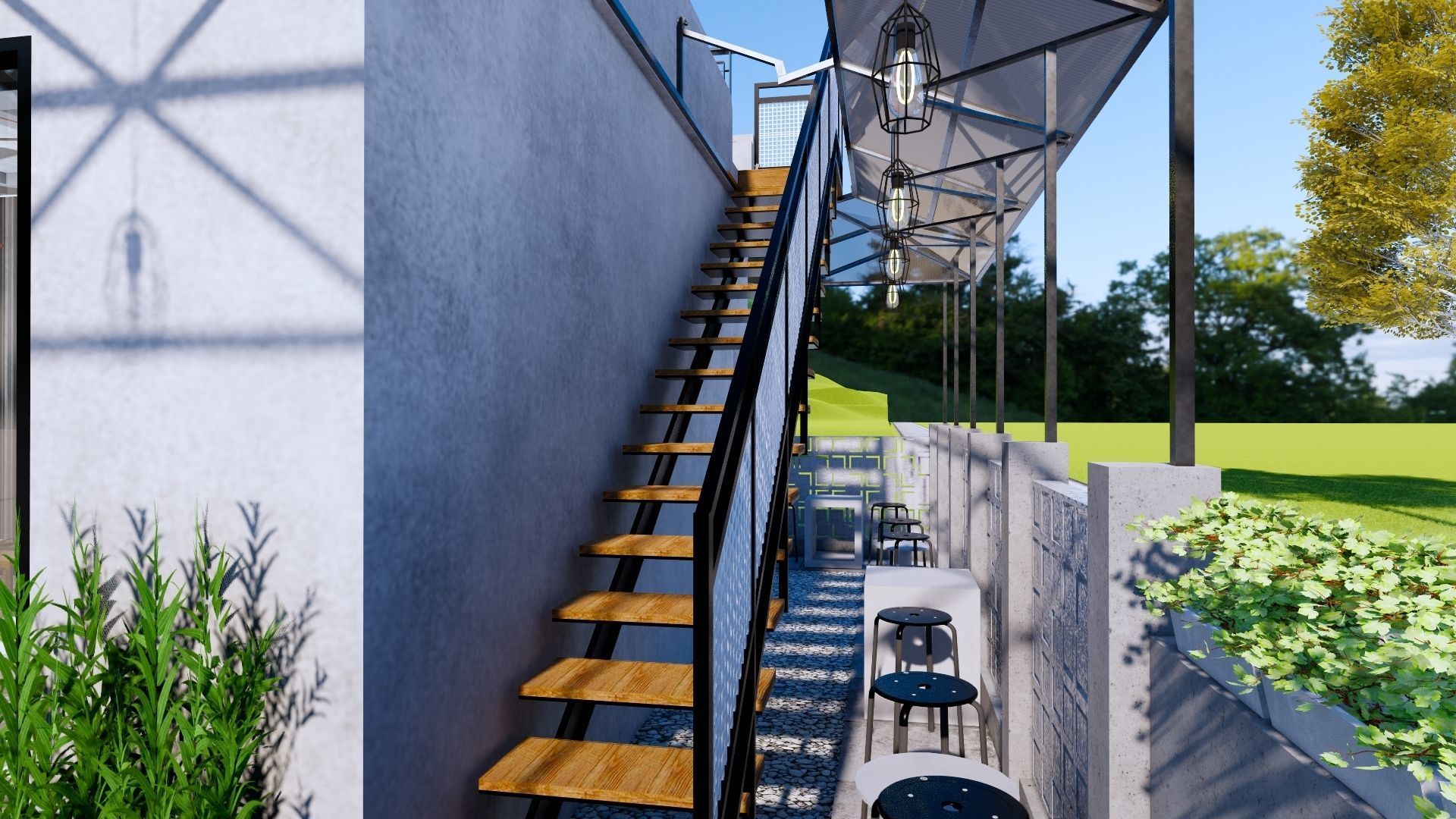 Coffee Shop 3d Design  3D model_30