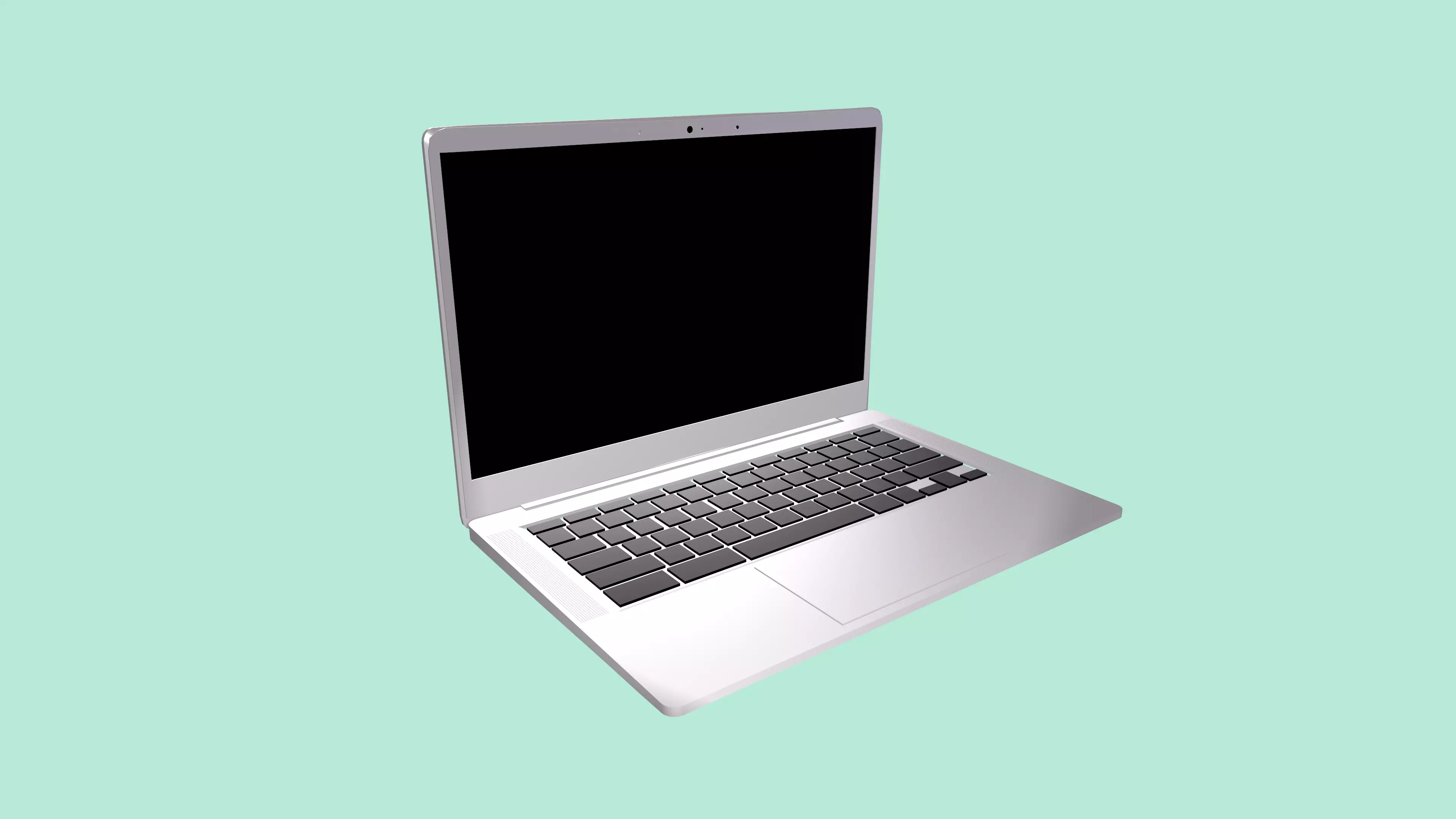 LAPTOP Free low-poly 3D model