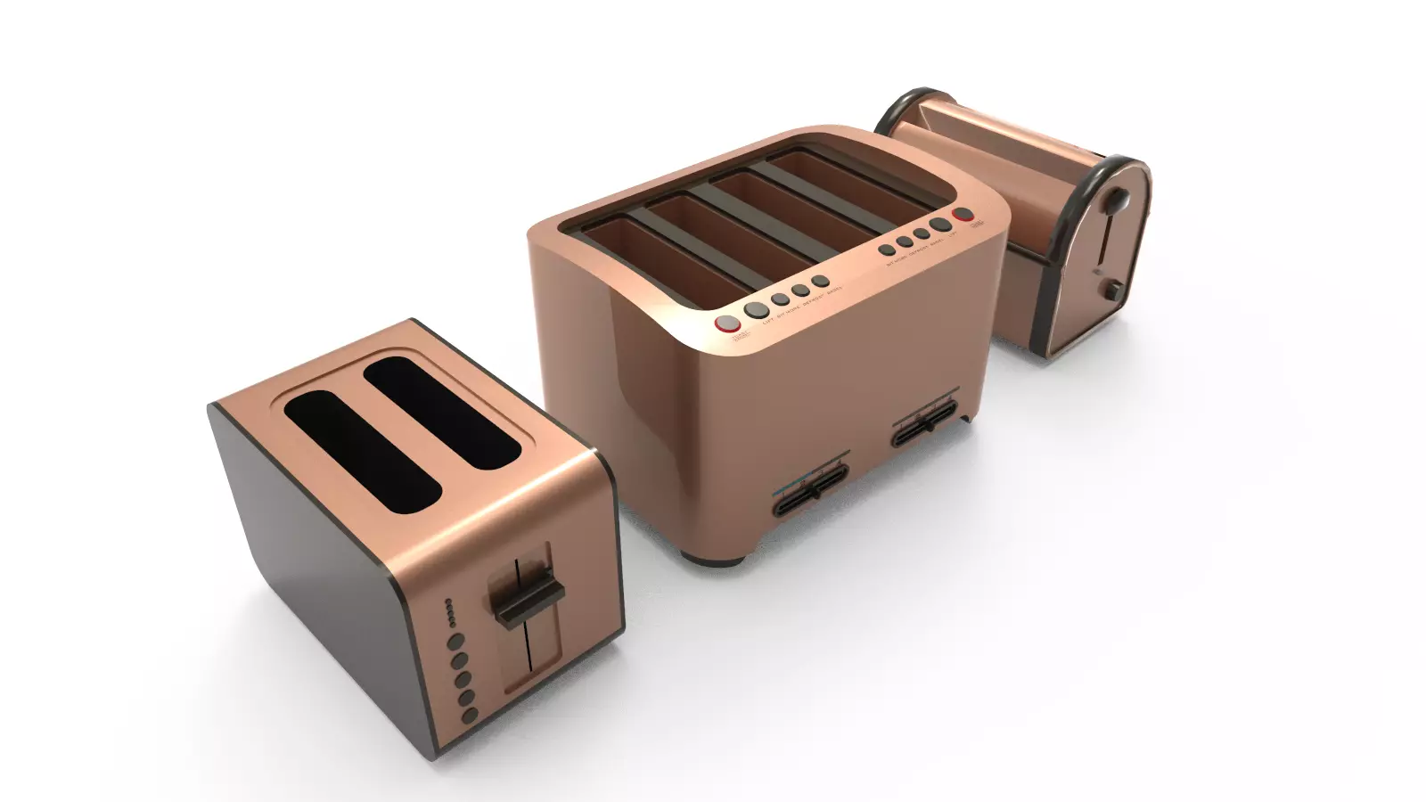 Toaster 3D model