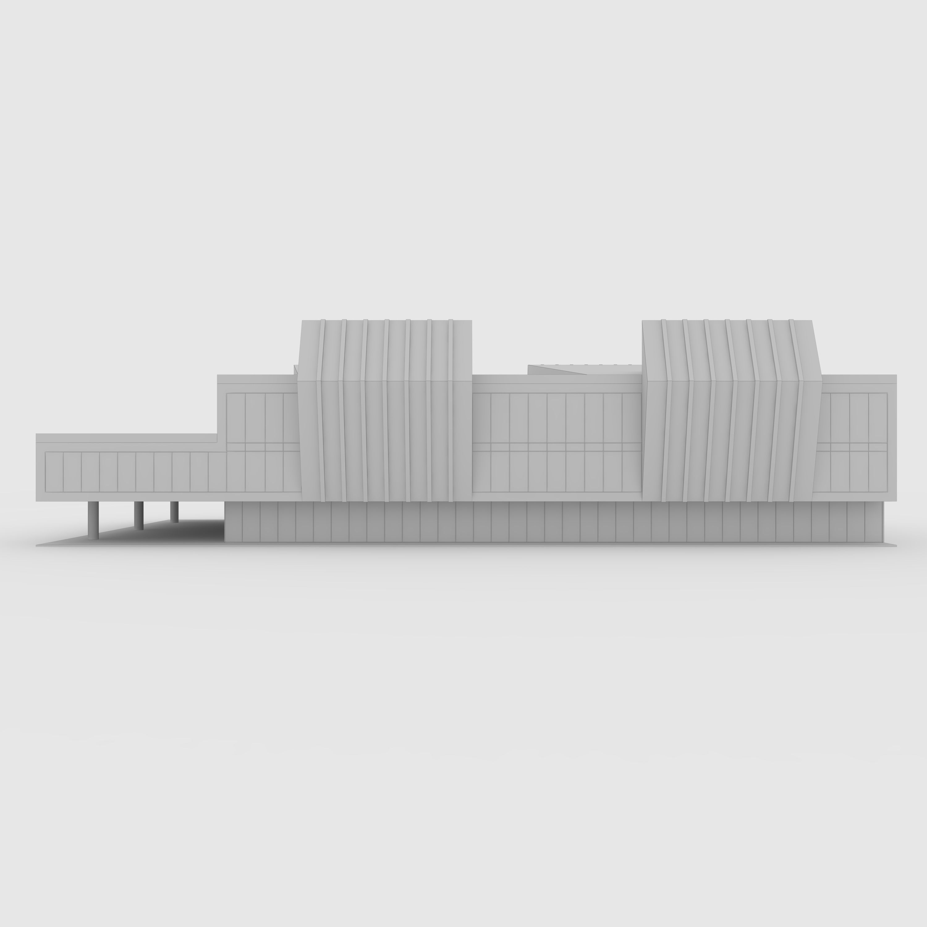 Office 4 Building 3D model_3