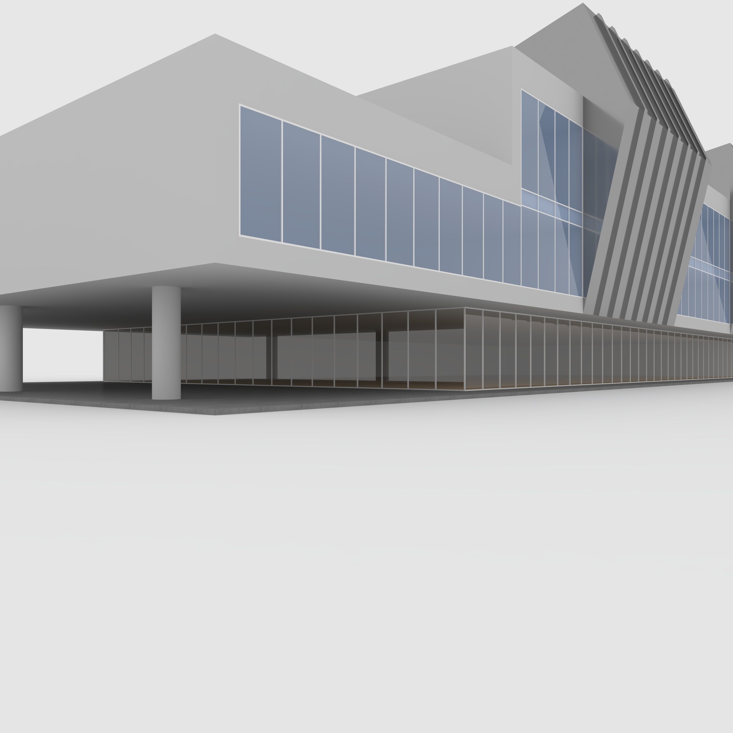 Office 4 Building 3D model_14