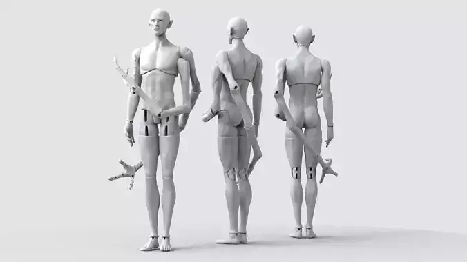 BJD doll Tarot Magician Cyril ball joint doll