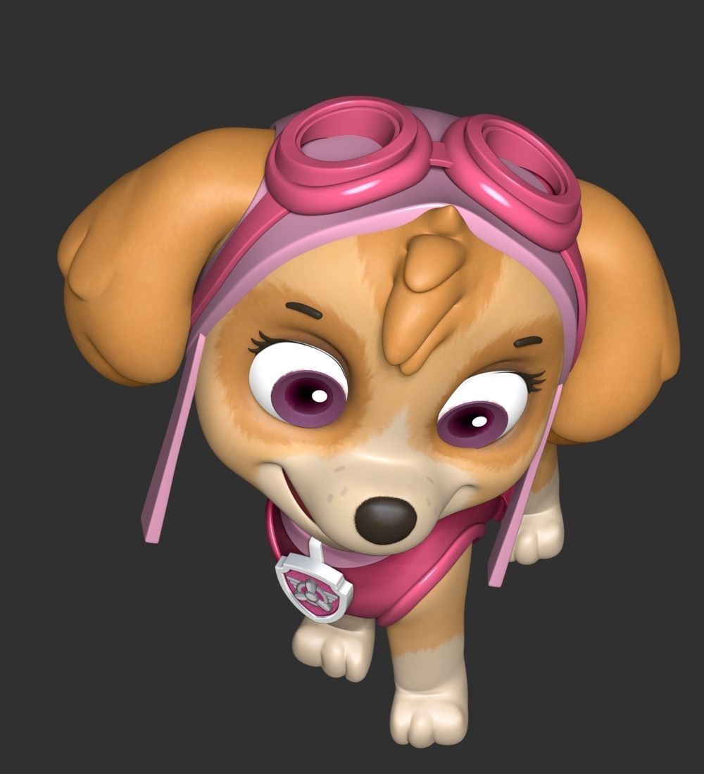 Paw Patrol - Skye 3D print model_2