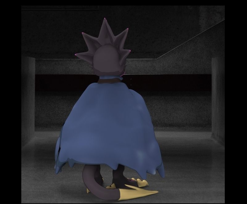 Digimon Ghost Game GulusGammamon 3D print model_13