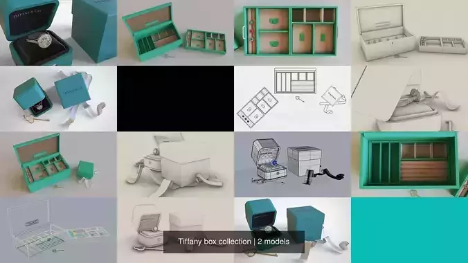 Tiffany box collection 