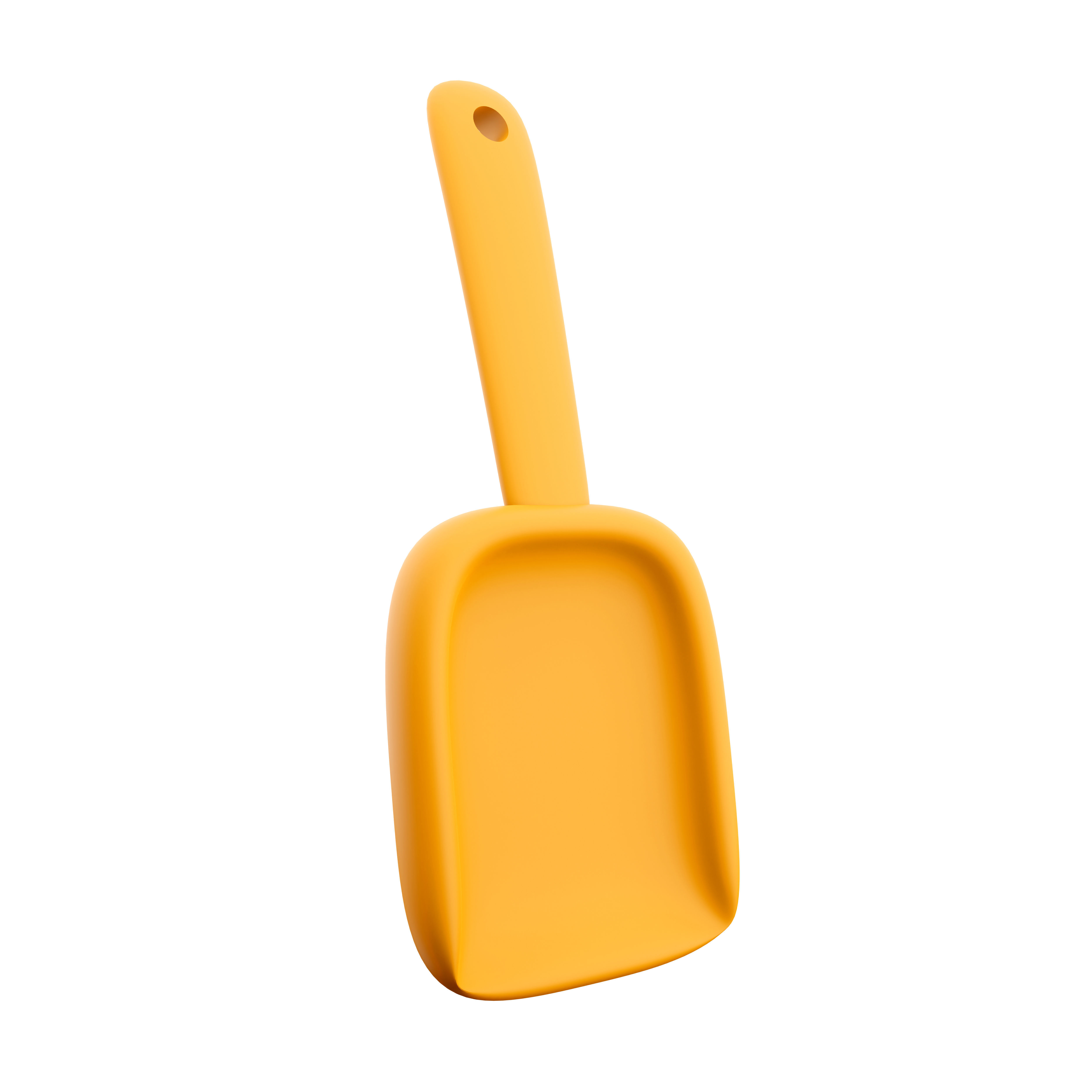 3d  toy beach shovel icon 3D model_2