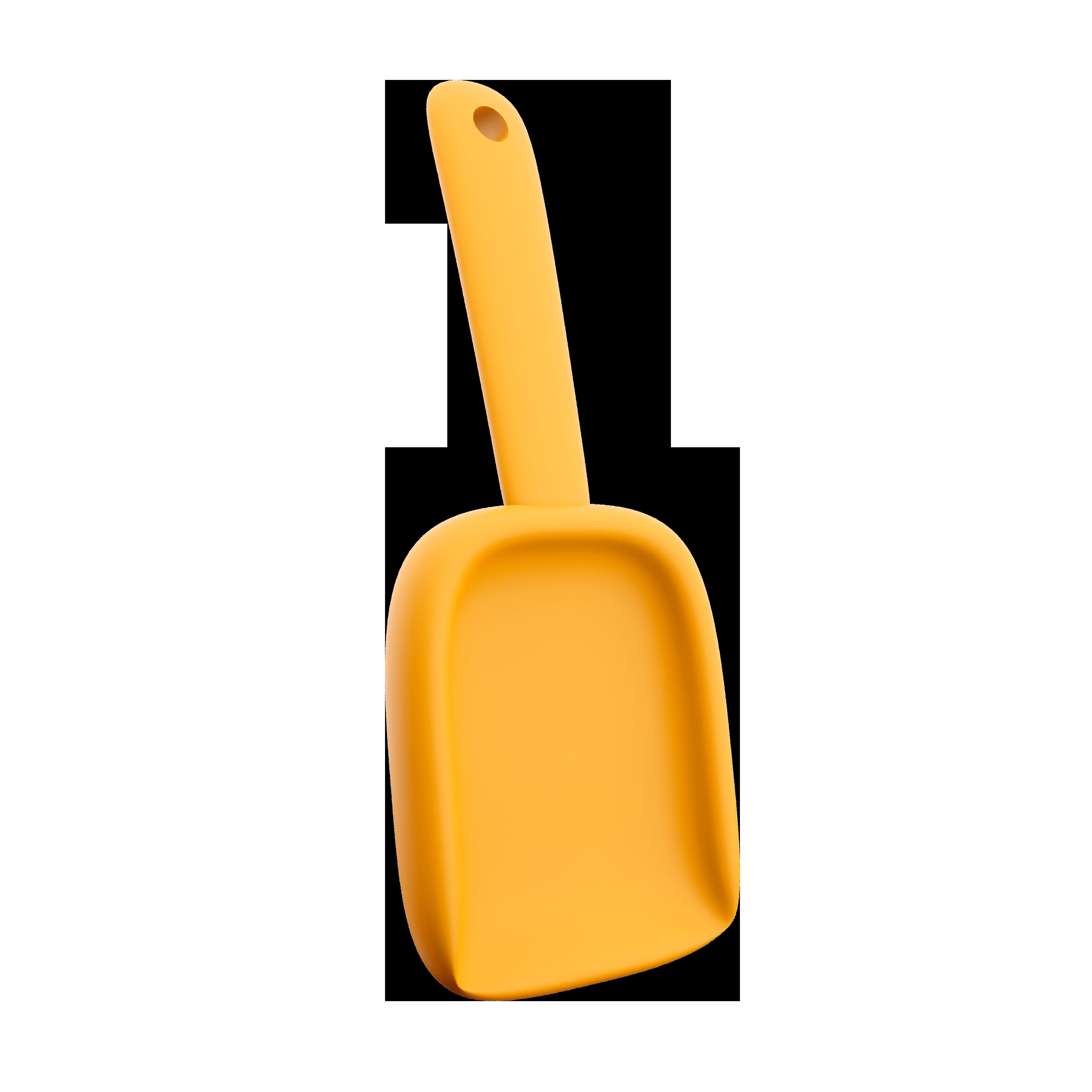 3d  toy beach shovel icon 3D model_3